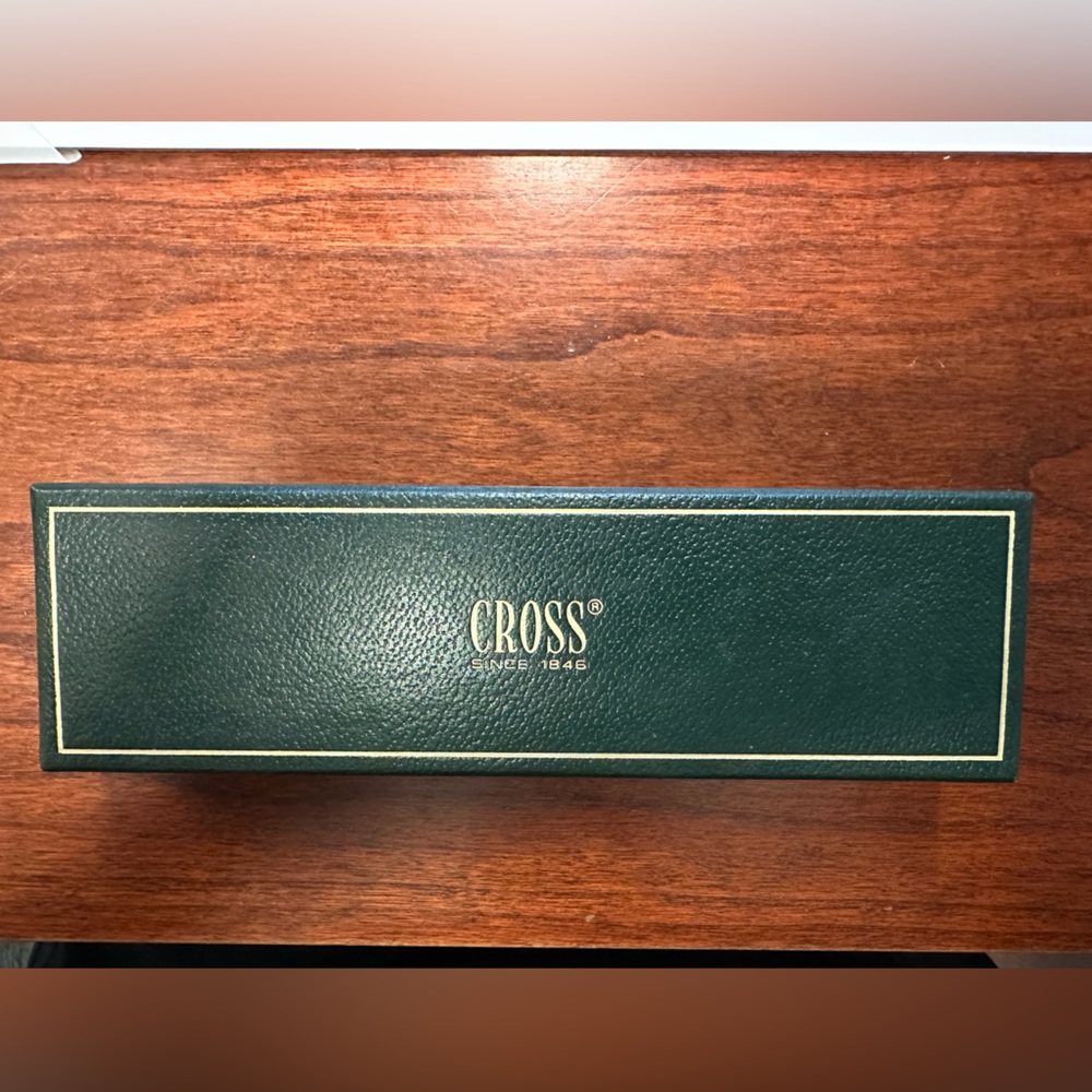 Trane Cross Century Lustré Pen and Box in Chrome